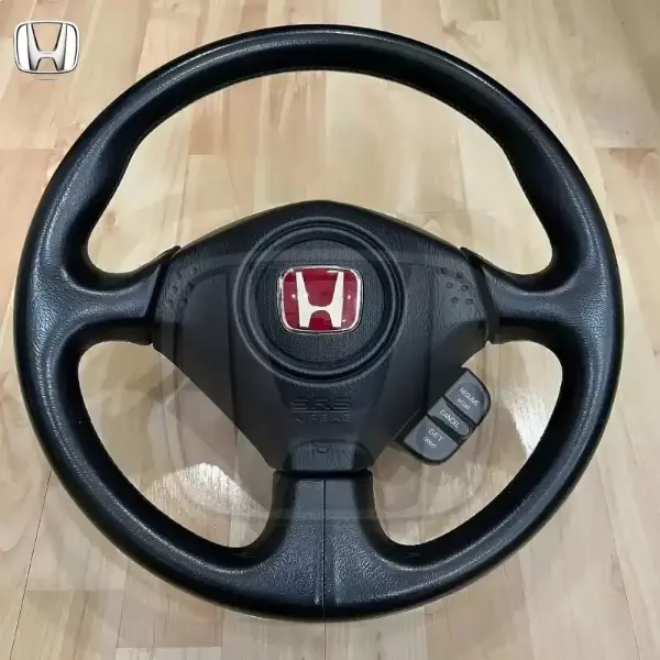 S2000 AP2 Steering Wheel with red H embl - Rare Honda Part